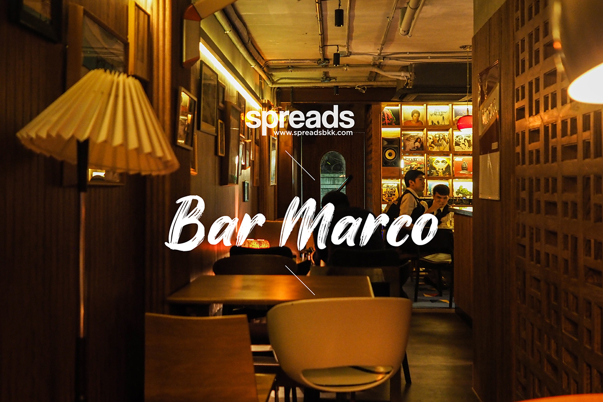 Bar Marco bangkok interior and atmosphere
